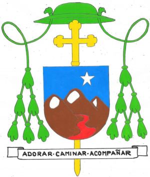 Arms (crest) of Gustavo Manuel Larrazábal