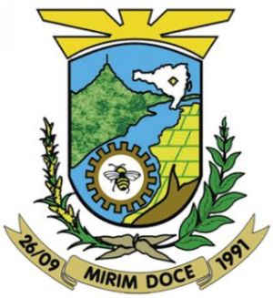 Brasão de Mirim Doce/Arms (crest) of Mirim Doce