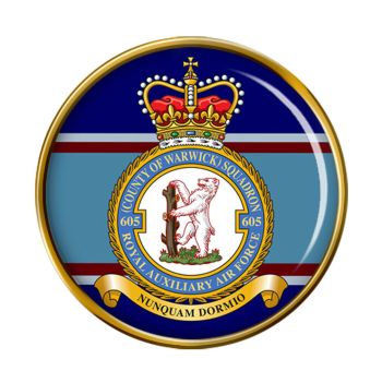 Coat of arms (crest) of the No 605 (County of Warwick) Squadron, Royal Auxiliary Air Force