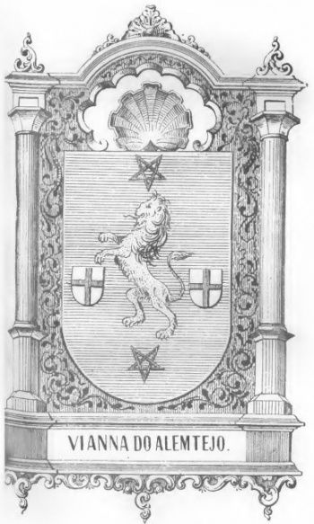 Coat of arms (crest) of Viana do Alentejo (city)