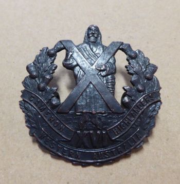 Coat of arms (crest) of the 16th Battalion (Cameron Highlanders of Western Australia), Australia