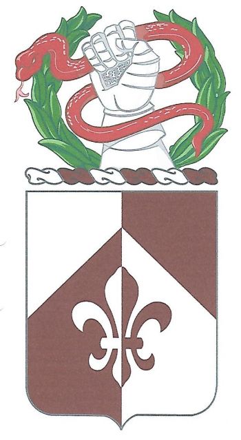 Coat of arms (crest) of 261st Medical Battalion, US Army