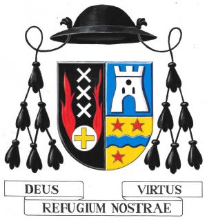 Arms (crest) of G.P.J. van der Burg