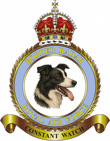 Coat of arms (crest) of Border Radar, Royal Air Force