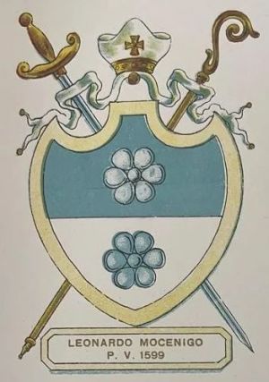 Arms (crest) of Leonardo Mocenigo