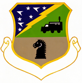 Coat of arms (crest) of the Continental Electronic Security Division, US Air Force