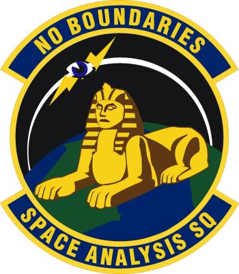 Coat of arms (crest) of the Space Analysis Squadron, US Air Force
