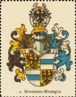 Wappen von Brentano-Mezegra