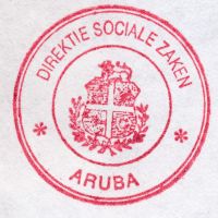 Wapen van Aruba/Arms (crest) of Aruba