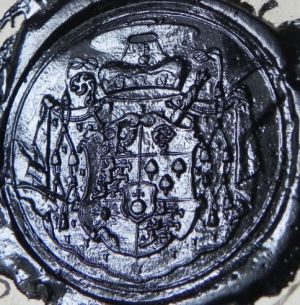 Seal of Franz Karl Eusebius von Waldburg-Friedberg und Trauchburg