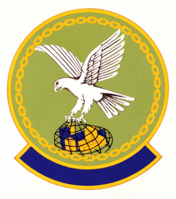 Coat of arms (crest) of the 316th Supply Squadron, US Air Force