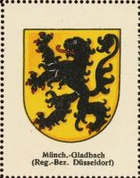 Wappen von Mönchengladbach/Arms (crest) of Mönchengladbach