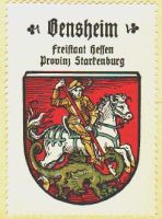 Wappen von Bensheim / Arms of Bensheim