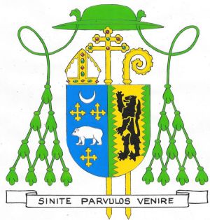 Arms (crest) of Edwin Vincent O'Hara