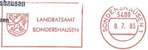 Wappen von Sondershausen (kreis)
