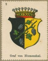 Wappen Graf von Blumenthal