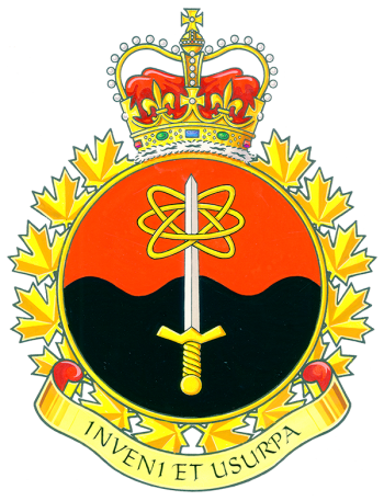 Coat of arms (crest) of the 21 Electronic Warfare Regiment, Canadian Army