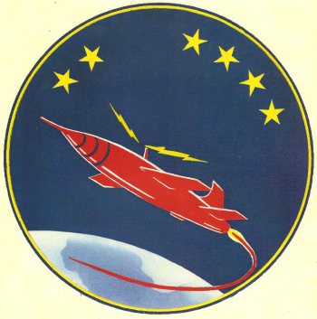 Coat of arms (crest) of the 24th Tactical Missile Squadron, US Air Force