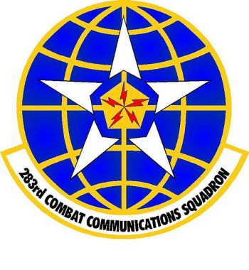 Coat of arms (crest) of the 283rd Combat Communications Squadron, Georgia Air National Guard