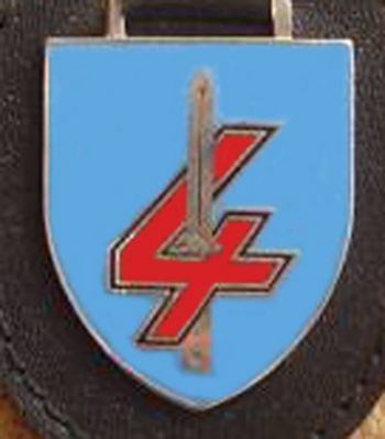 Coat of arms (crest) of the 4th Company, Armoured Grenadier Battalion 162, German Army