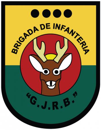Blason de 4th Infantry Brigade ''General Justo Rufino Barrios'', Guatemalan Army/Arms (crest) of 4th Infantry Brigade ''General Justo Rufino Barrios'', Guatemalan Army