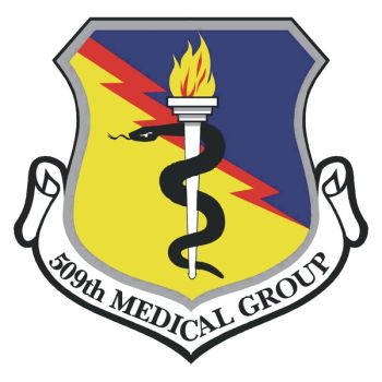 Coat of arms (crest) of the 509th Medical Group, US Air Force