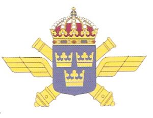 Coat of arms (crest) of the Air Defence Regiment, Swedish Army