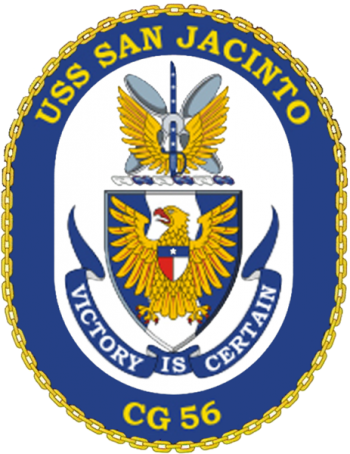 Coat of arms (crest) of Cruiser USS San Jacinto