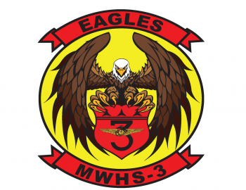 Coat of arms (crest) of the MWHS-3 Eagles, USMC