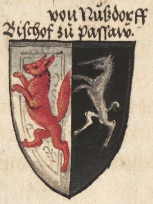 Arms (crest) of Ulrich von Nußdorf