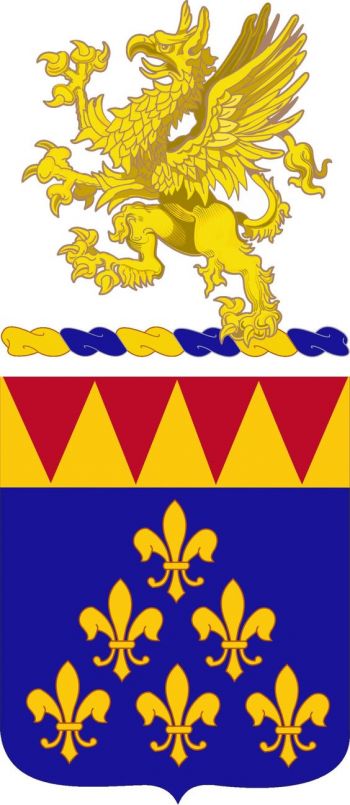 Coat of arms (crest) of 146th Cavalry Regiment, Michigan Army National Guard