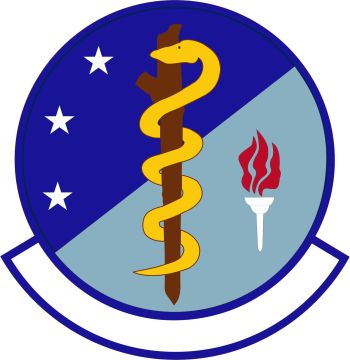 Coat of arms (crest) of the 47th Operational Medical Readiness Squadron, US Air Force