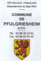Blason de Pfulgriesheim / Arms of Pfulgriesheim