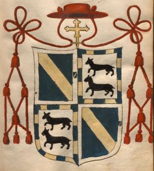 Arms of Gaspar Zúñiga y Avellaneda