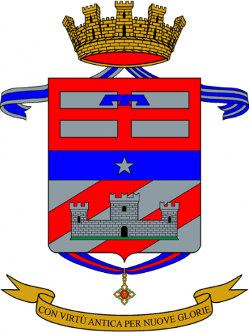 Coat of arms (crest) of the 114th Infantry Regiment Mantova, Italian Army