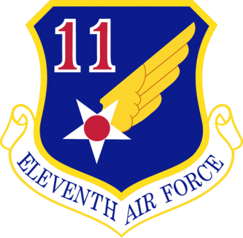 Coat of arms (crest) of the 11th Air Force, US Air Force