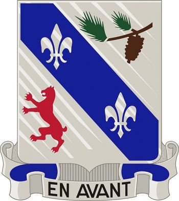 Coat of arms (crest) of 321st (Infantry) Regiment, US Army