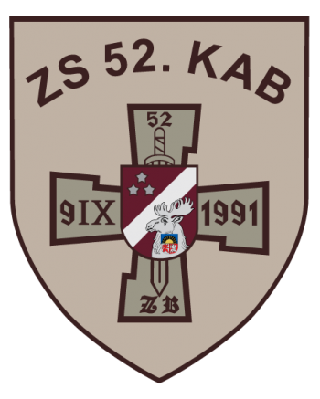 Coat of arms (crest) of the 52nd Battle Support Battalion, Latvian National Guard