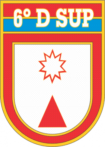 Coat of arms (crest) of the 6th Supply Depot, Brazilian Army
