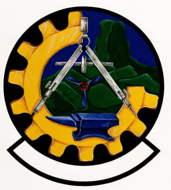 Coat of arms (crest) of the 90th Civil Engineer Squadron, US Air Force