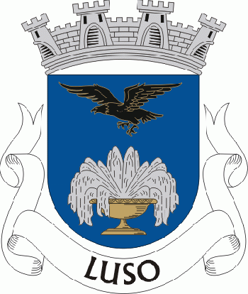 Brasão de Luso/Arms (crest) of Luso