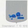 Wapen van Steenderen/Coat of arms (crest) of Steenderen