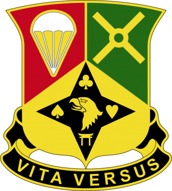 Coat of arms (crest) of 101st Sustainment Brigade, US Army