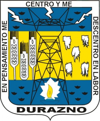 Escudo (armas) de Durazno (departamento)