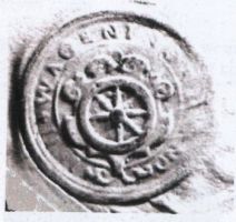Zegel van Wageningen/Seal of WageningenUsed 1611-1789, image from 29-06-1617