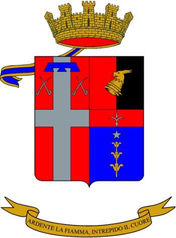 Arms of 21st Artillery Regiment, Italian Army