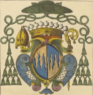 Arms (crest) of Honoré Quiqueran de Beaujeu