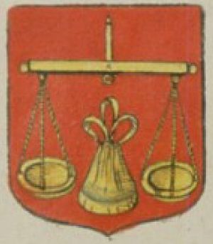 Coat of arms (crest) of Master Haberdashers in Abbeville