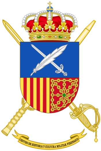 Coat of arms (crest) of Military History and Culture Center Pyrenees, Spanish Army