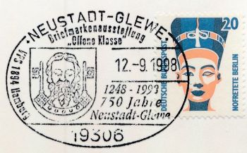 Wappen von Neustadt-Glewe/Coat of arms (crest) of Neustadt-Glewe